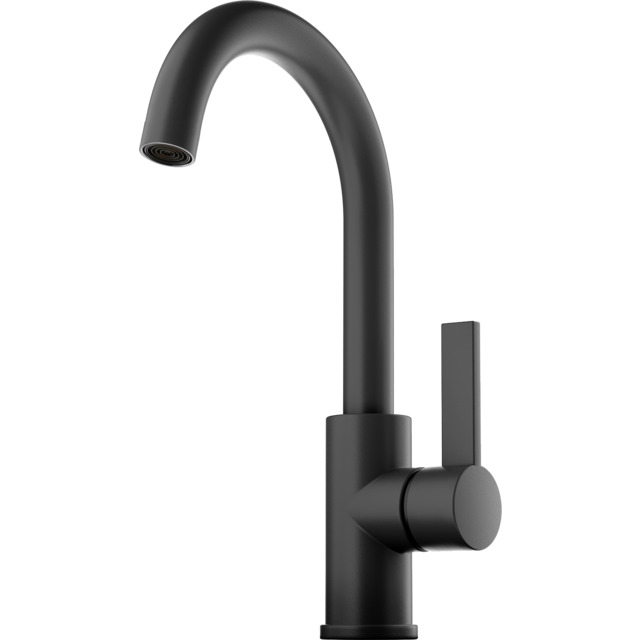 tvättställsblandare arm078 mattsvart | beijerbygg byggmaterial